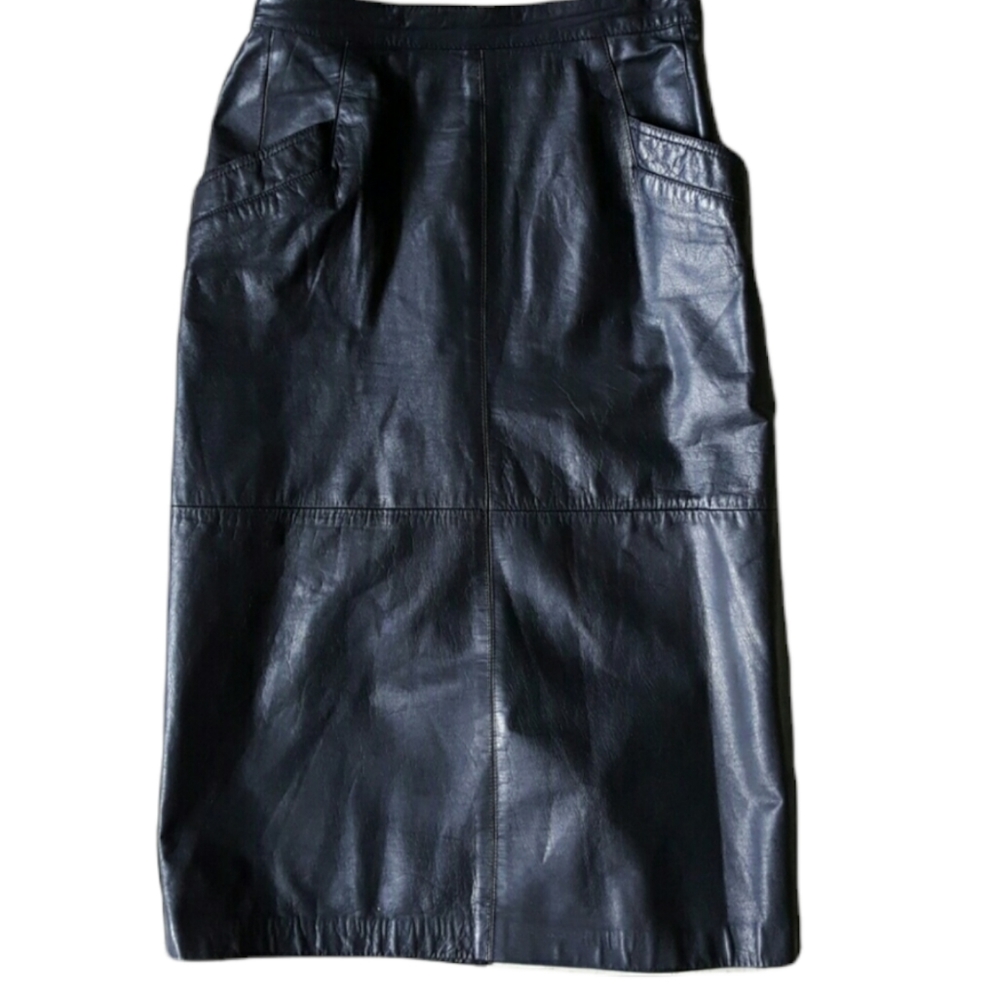 🌷🌷Liz Claiborne leather skirt - Picture 1 of 3